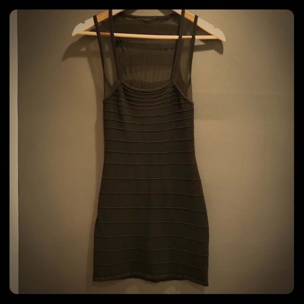 Little Black Stretchy Dress